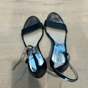 Michael Kors stilettos black strappy